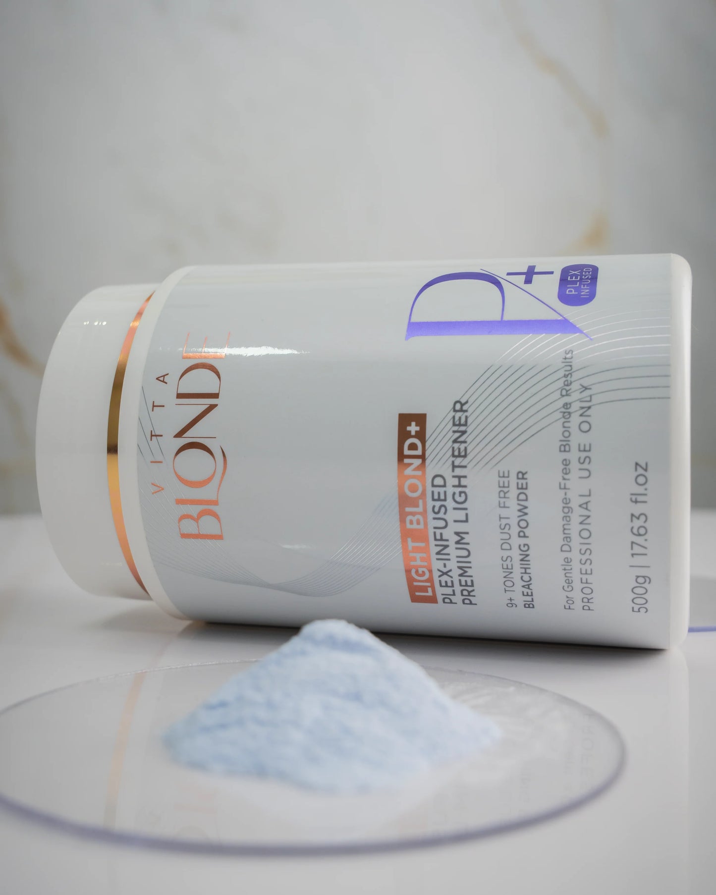 Polvo decolorante con infusión azul 17.63 oz.
