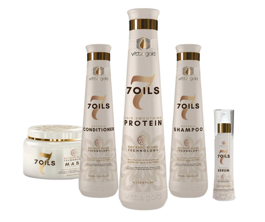 KIT DE 5 PIEZAS NANOPLASTIA 7 OLIS CON PROTEINA 33.8 OZ