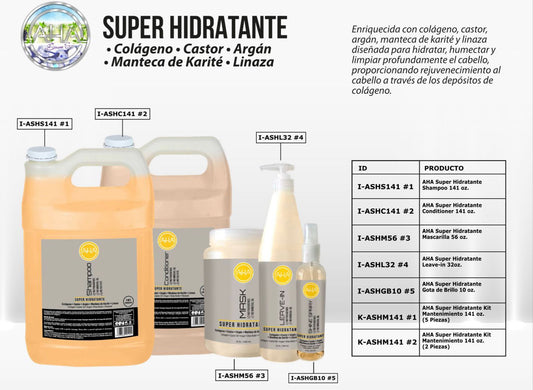 KITS 5 PIEZAS LAVADO EN EL SALON