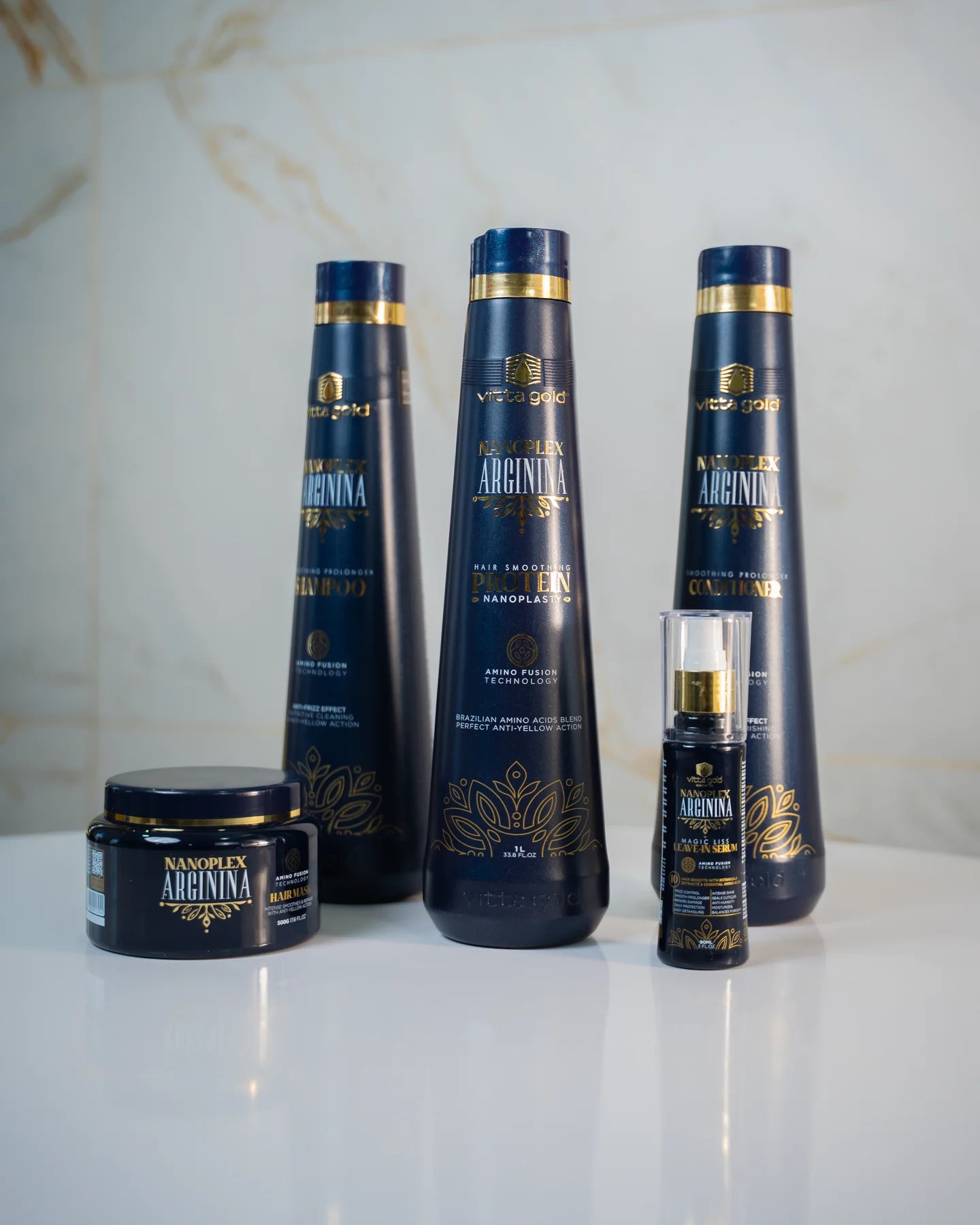 Kit de 5 piezas Nanoplex Arginina con PROTEINA 33 oz