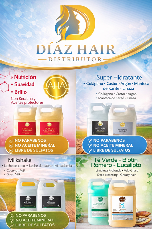 Línea Profesional AHA – Cuidado Capilar de 160 oz