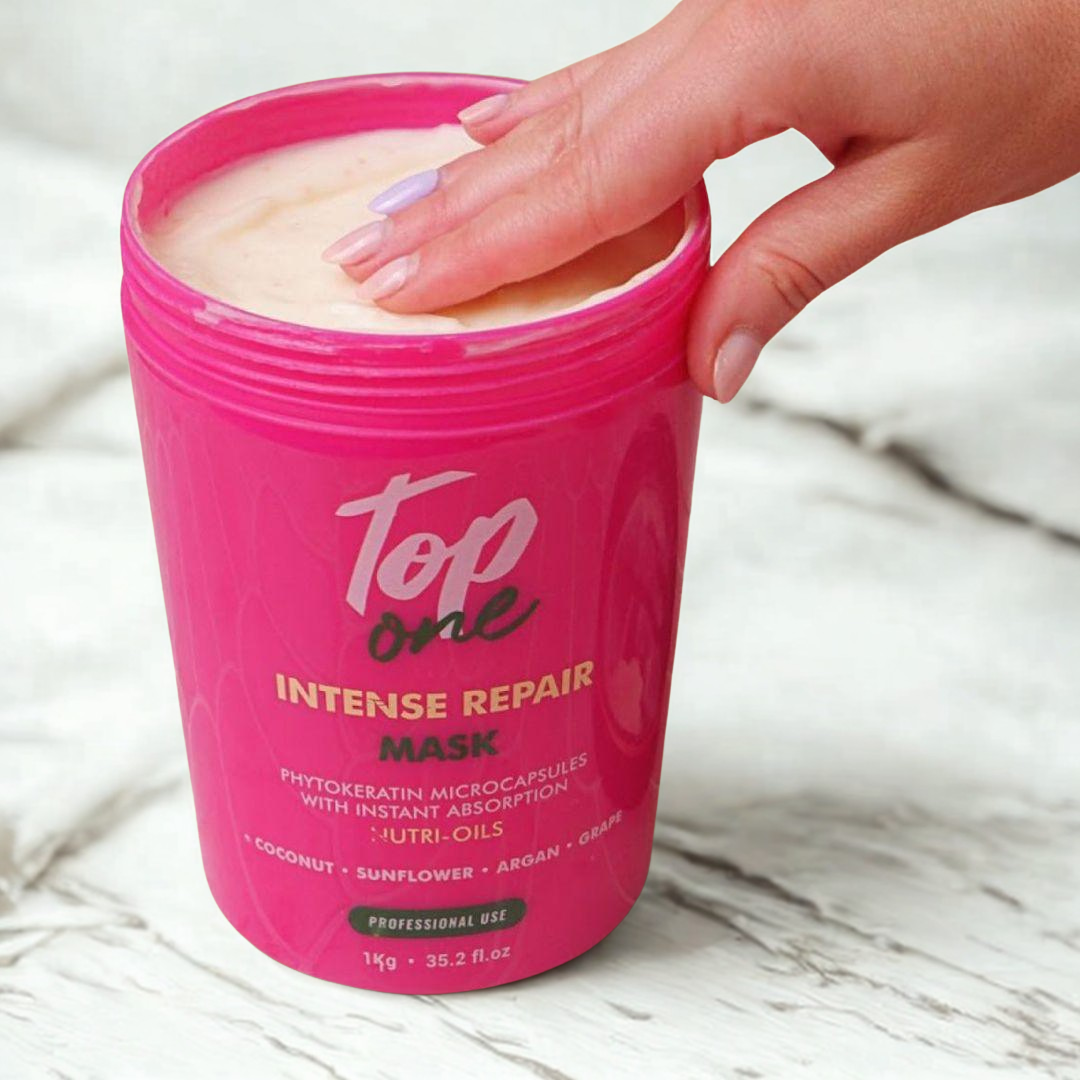 Mascarrilla Top One con Fitoqueratina 33 oz.