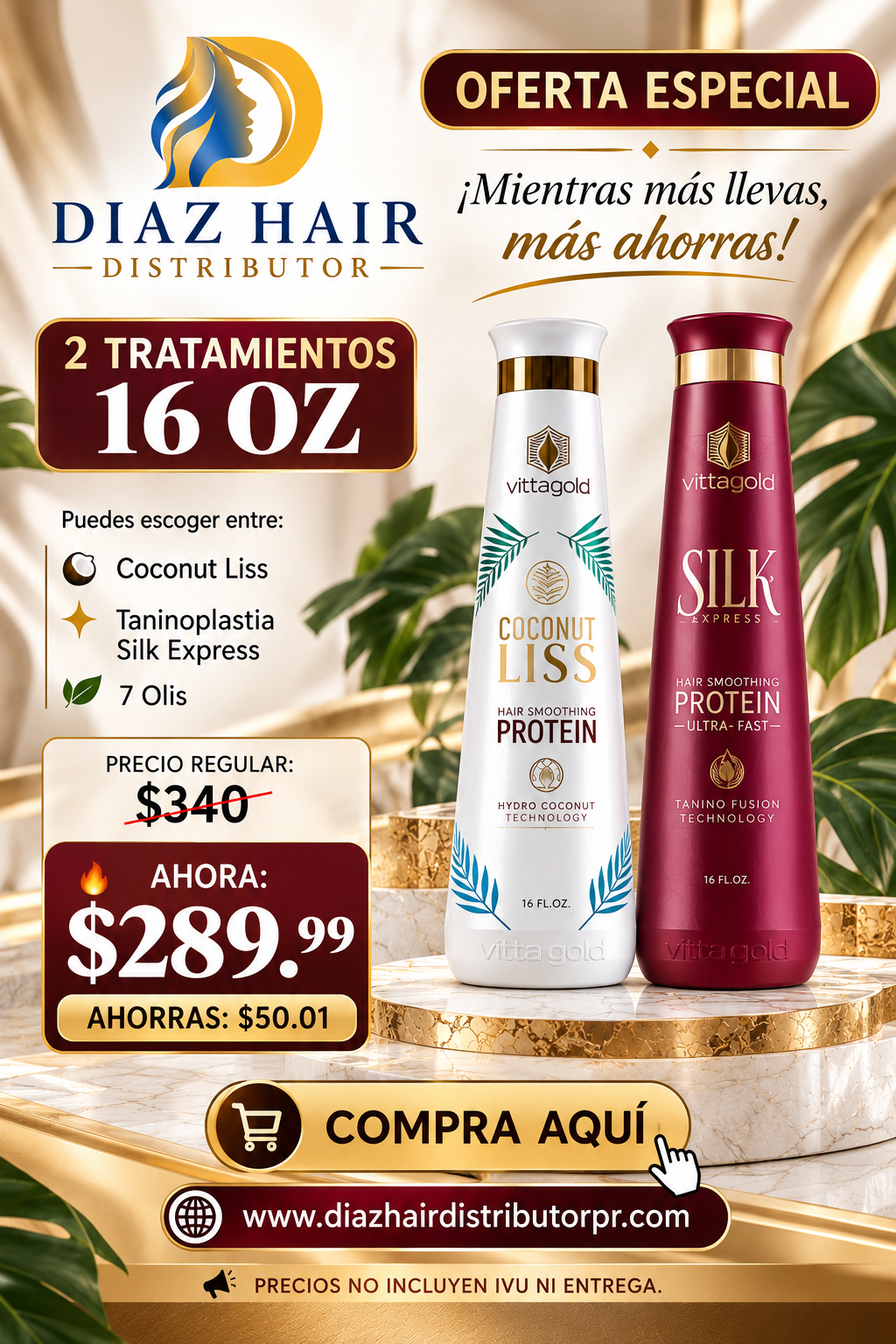 2 Tratamentos 16 oz. (OFERTA)