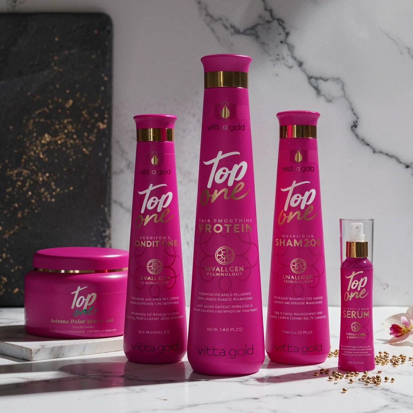 Kit de 5 peizas Top One con PROTEINA 33 oz